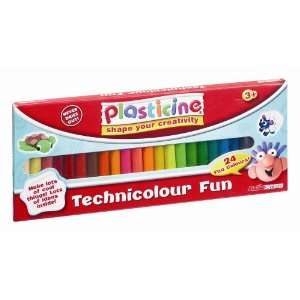  Technicolour Fun Plasticine Toys & Games