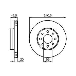 Bosch 3423 Distributor Cap