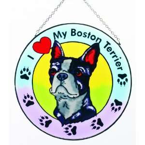 Boston Terrier Suncatcher 