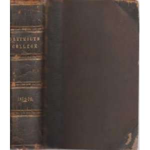 Darmouth College Class of 1876 Custom Bound Book Containing 18 