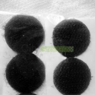 500x Velcoins Velcro Coins Self adhesive Dots Black  