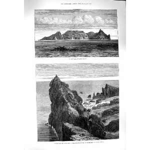  1879 Bounty Bay Pitcairn Island Mutineer Crew Ship