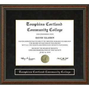  Tompkins Cortland Community College (TC3) Diploma Frame 