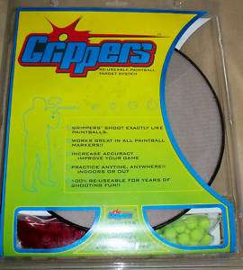 Grippers Velcro Paintball Indoor Target System V Balls  