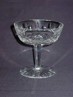 WATERFORD Crystal LISMORE Cut Champagne Saucers  