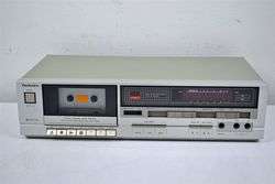 Technics Stereo Cassette Deck Tape Player Recorder RS B  