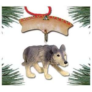   Wolf Ornament   Wolf   Canis Lupus Ornament
