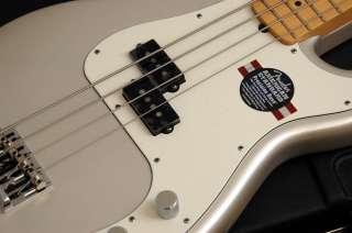 New Fender ® American Standard P Bass Blizzard Pearl  