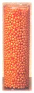 Tangerine Orange Styrofoam Tube Cylinder Berry Berries Home Decor NEW 