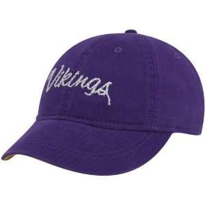   Vikings Ladies Purple Charlie Slouch Adjustable Hat