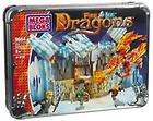 Mega Bloks Fire Ice Dragons   Fire Ambush 9664   NEW