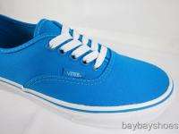 VANS AUTHENTIC BLUE DANUBE TURQUOISE MENS ALL SIZES  