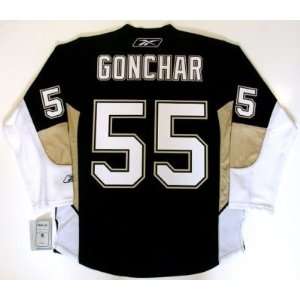  Sergei Gonchar Pittsburgh Penguins 08 Cup Jersey Rbk 