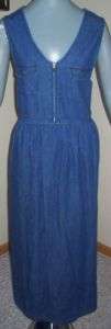 Original TY Blue Jeans Dress Womens Size 14 By4ShipFREE  