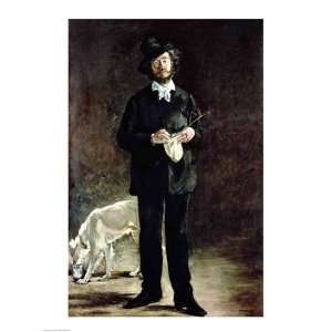  Portrait of Gilbert Marcellin Desboutin, 1875   Poster 
