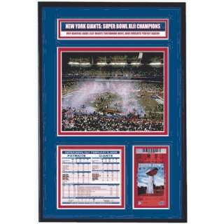  New York Giants Super Bowl XLII Ticket Frame Jr.   Stadium 