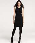 NEW Ann Taylor Black Ruched Bodice Dress   Size 2 $98  