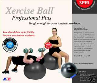 Professional 75 cm Stability Body Ball & Air Pump NIB  