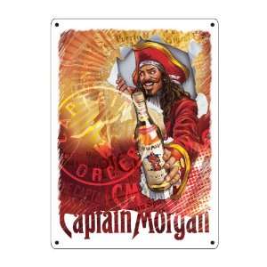  Captain Morgan Breakthrough Label Bar Metal Sign