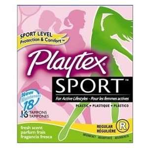  Playtex Tamp Sport Reg Scented Size 18 Health & Personal 