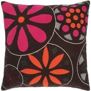  T 3623 18 Decorative Pillow in Brown [Set of 2]