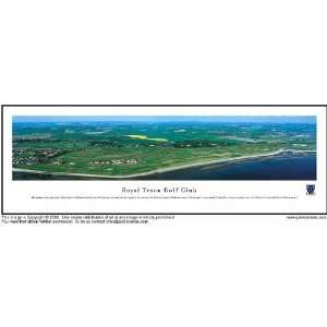 Royal Troon Golf Course Panoramic Poster Print from The Blakeway 
