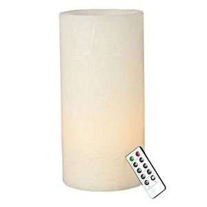   Straight Edge LED Wax Candle Light with Timer