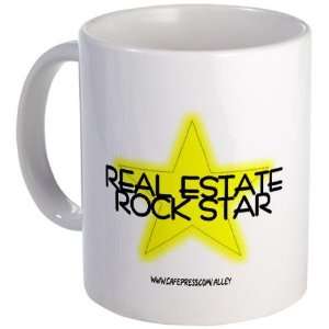  Real Estate Rock Star Occupations Mug by  