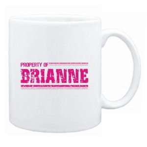  New  Property Of Brianne Retro  Mug Name