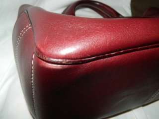 Celine Boogie Bag In Wine Colored Pebbled Italian Leather, w/dust bag 