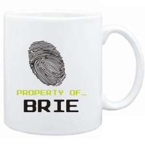  Mug White  Property of _ Brie   Fingerprint  Female 