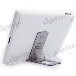 NEW Portable Folding Holder Stand iPad 2 iPhone Tablet PC Transparent 