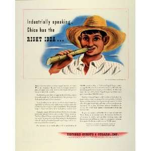   Cane Broad Brimmed Hats Chico Boy   Original Print Ad