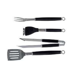  Brinkmann 9027 Stainless Steel 4 Piece Barbecue Tool Set 