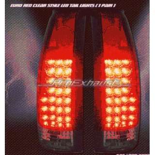  Cadillac Escalade Led Tail Lights Red LED Taillights 1999 