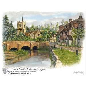  Castle Combe Lithograph 