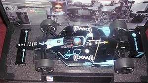   Patrick signed Greenlight Indy Car Series 1/18 autograph COA  