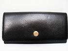 bosca black leather clutch wallet nwt $ 89 99 time