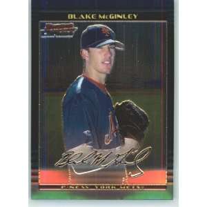  2002 Bowman Chrome #202 Blake McGinley SP RC   New York 