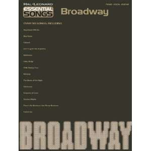   Songs   Broadway   Piano/Vocal/Guitar Songbook Musical Instruments