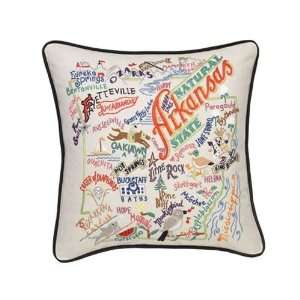 Arkansas State Pillow by Catstudio 