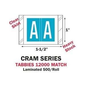  Tabbies 12000 CRAM Series Alpha Roll Labels A Z Set 