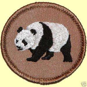 Cool Boy Scout Patch   Panda Patrol (#101)  