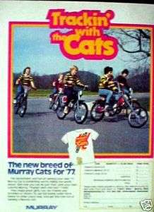 77 Murray (CATS) Moto Cross Bicycles Boys BMX Bike Ad  
