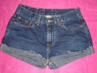 LUCKY BRAND Jeans CUT OFF Cutoff DENIM Jeans SHORTS S 4 27  