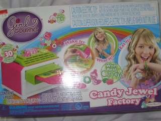 NEW Girl Gourmet Candy Jewel Factory Real Candy Ages 8+  