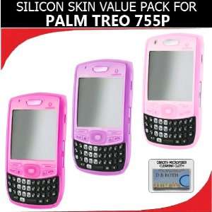 Silicone Skin 3 pc. Value Pack for your Palm Treo 755p 