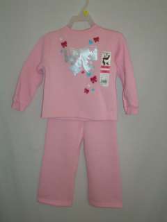 Garanimals Toddler Girls 3T sweatsuits Graphic tops & pant sets choose 