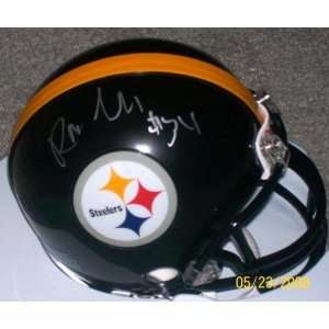 Rashard Mendenhall Signed Mini Helmet   Autographed NFL Mini Helmets 
