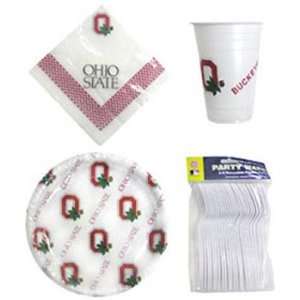  Ohio State Buckeyes Party Supplies Pack